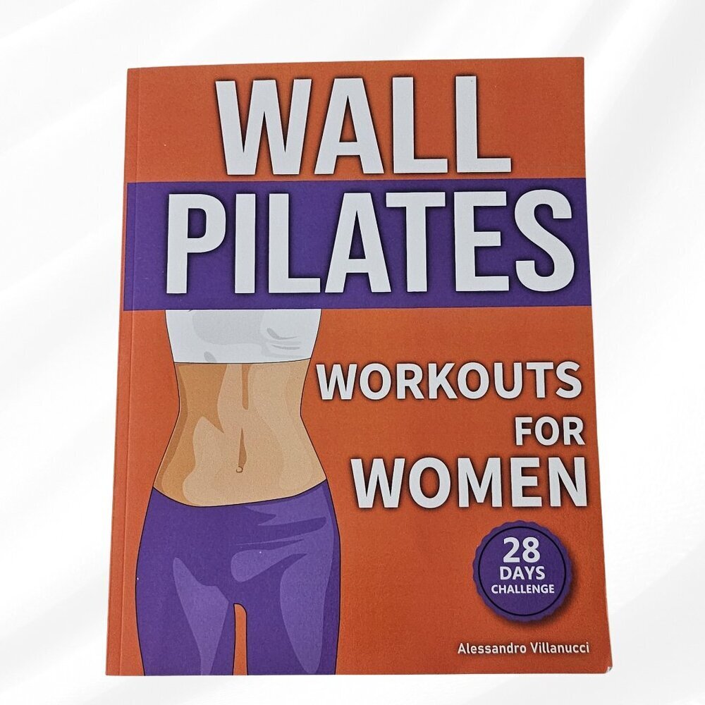 Wall Pilates Workouts for Women - Orange & Purple